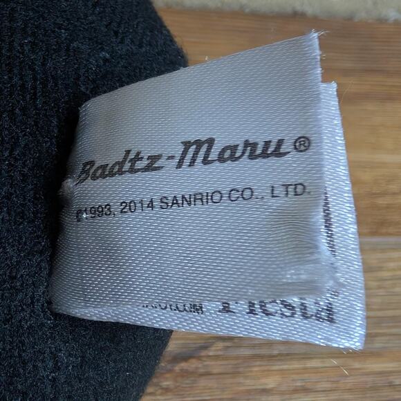 2014 Sanrio Badtz Maru Plush Black Penguin 14" By fiesta - Picture 4 of 4